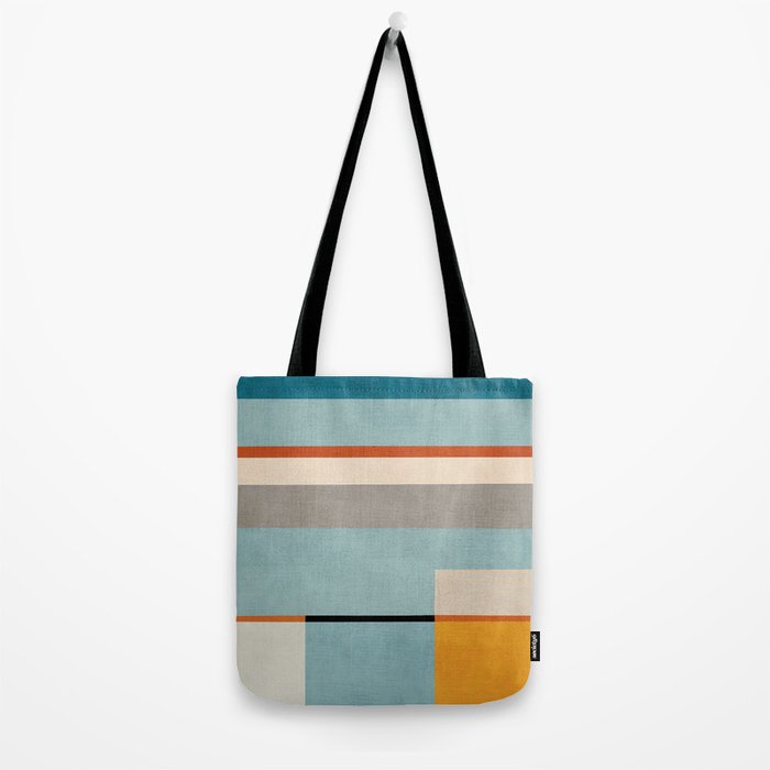 Geometric Minimalist Modern Artwork Tote Bag Gallery Image 2