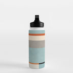 Geometric Minimalist Modern Artwork Water Bottle Gallery Image 3