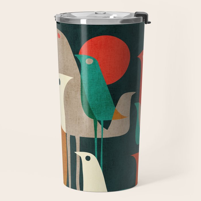 Flock of Birds Travel Mug Gallery Image 2