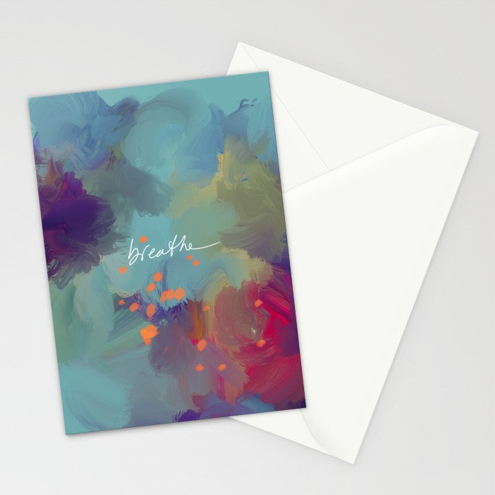 Breathe Stationery Card Gallery Image 2