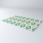 Mid Century Modern Atomic Triangle Pattern 105 Rug Gallery Image 3