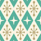 Mid Century Modern Atomic Triangle Pattern 105 Coffee Mug Gallery Image 2