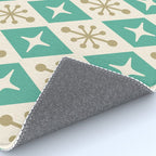 Mid Century Modern Atomic Triangle Pattern 105 Rug Gallery Image 4