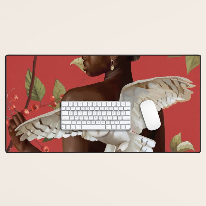 Stillness and Flight  Desk Mat Gallery Image 1