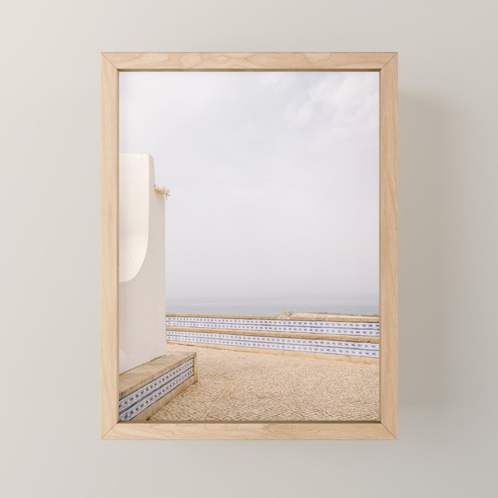 Misty Morning in Ericeira | Portugal Travel Photography Mini Art Print Gallery Image 1