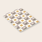 Checkerboard Flowers Notebook Gallery Image 3