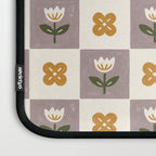 Checkerboard Flowers Laptop Sleeve Gallery Image 3