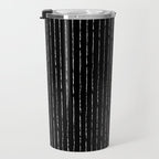 Lines II (Black) Travel Mug Gallery Image 3
