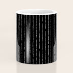 Lines II (Black) Coffee Mug Gallery Image 4