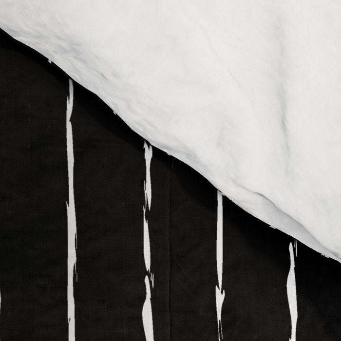 Lines II (Black) Comforter Gallery Image 4