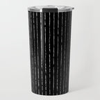 Lines II (Black) Travel Mug Gallery Image 1