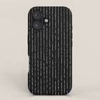 Lines II (Black) iPhone Case Gallery Image 1