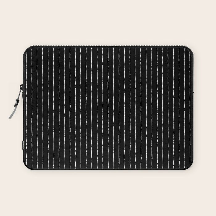 Lines II (Black) Laptop Sleeve Gallery Image 1