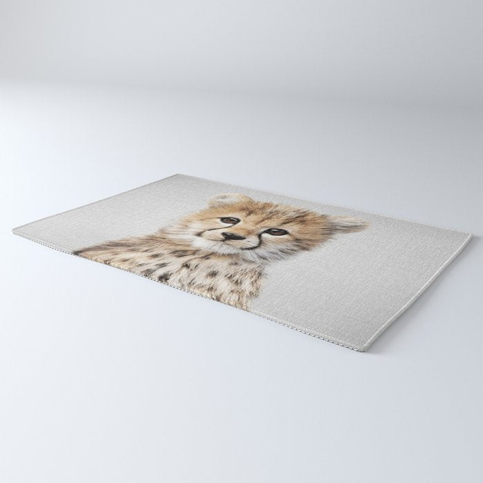 Baby Cheetah - Colorful Rug Gallery Image 3
