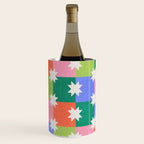 Checkered holiday pattern with stars Wine Chiller Gallery Image 2