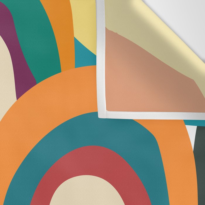 Groovy rainbow of doom Wall Tapestry Gallery Image 3