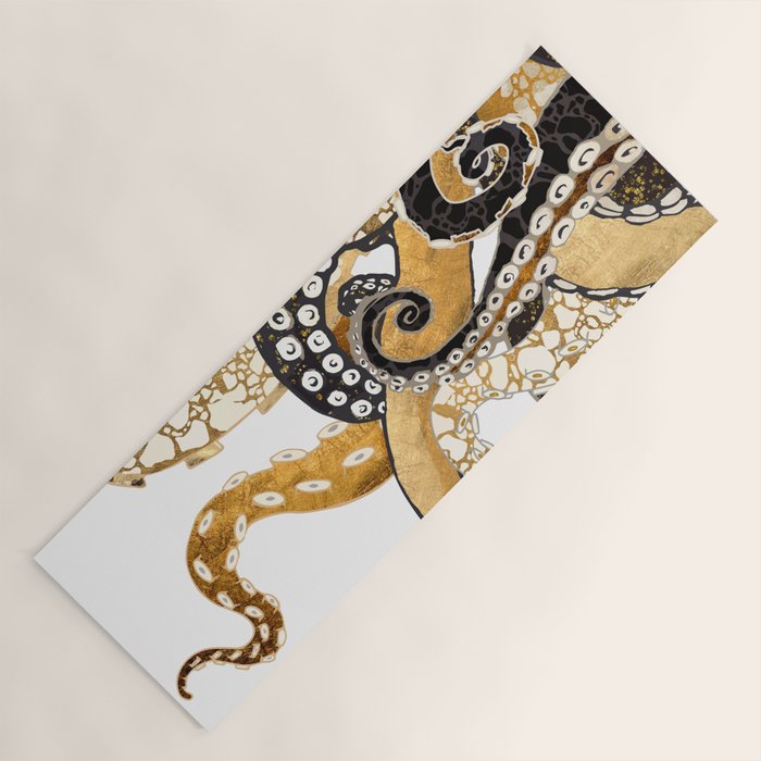 Metallic Octopus Yoga Mat Gallery Image 1