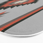 New Mexico Southwest Santa Fe Tribal Indian Pattern Bath Mat Gallery Image 3