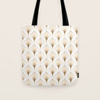 Art Deco Geometric Gold Pattern  Tote Bag Gallery Image 1