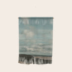 windswept clouds - cloudscape nature photograph bay of fundy Wall Hanging Gallery Image 1