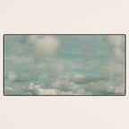 windswept clouds - cloudscape nature photograph bay of fundy Desk Mat Gallery Image 3