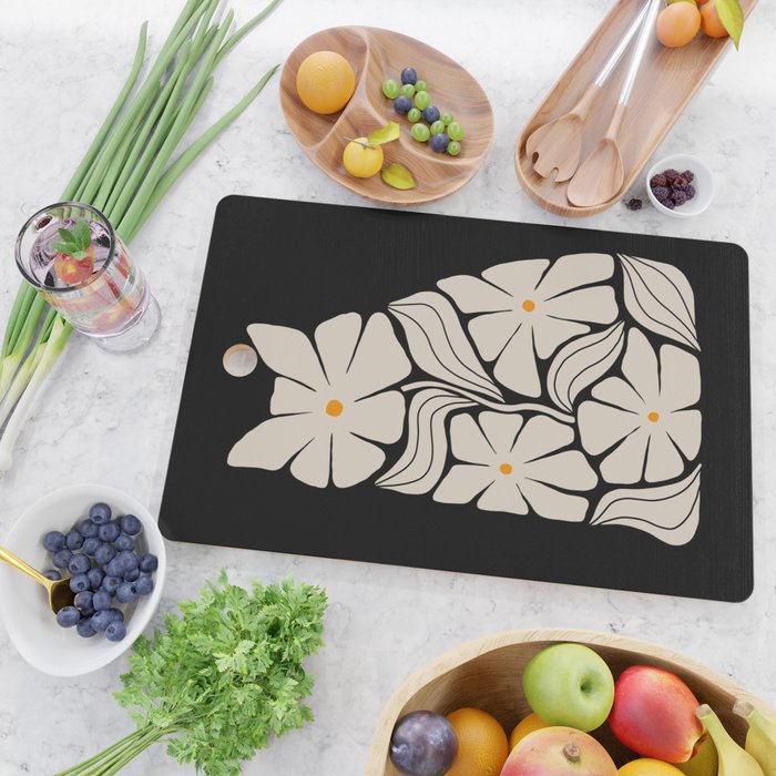 Cat and Plant 83 Cutting Board Gallery Image 2