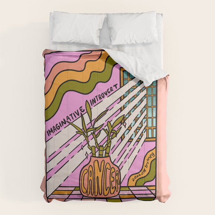 Cancer Plant Comforter Gallery Image 6