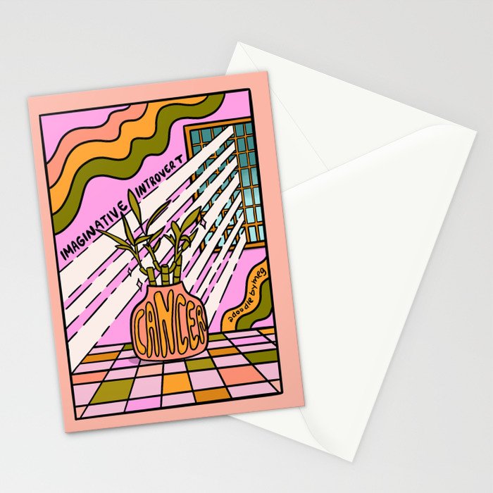 Cancer Plant Stationery Card Gallery Image 2