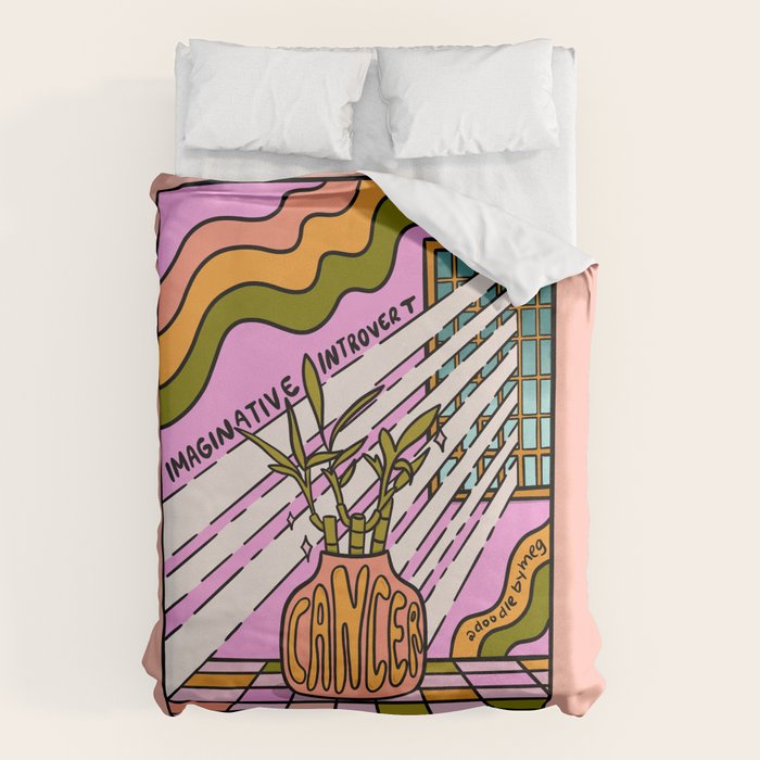 Cancer Plant Duvet Cover Gallery Image 1