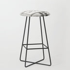 Ladies Room, Women's Restroom Sign Art, Black and White Bathroom Photo Stool Gallery Image 1