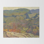 J.E.H. McDonald Forest Wilderness, 1921, McMichael Canadian Art Collection Throw Blanket Gallery Image 2