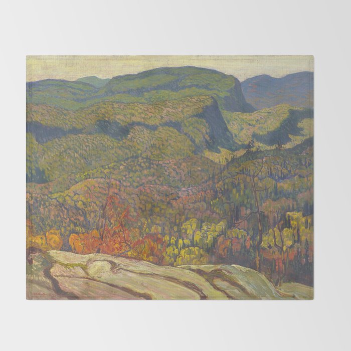 J.E.H. McDonald Forest Wilderness, 1921, McMichael Canadian Art Collection Throw Blanket Gallery Image 2