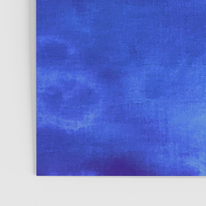 Abstract With a Vibe in Cobalt  Poster Gallery Image 3