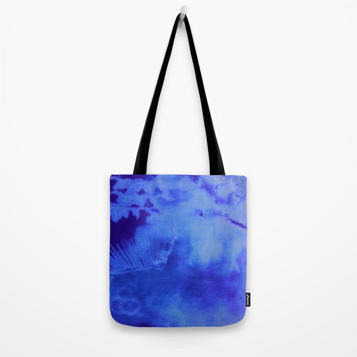 Abstract With a Vibe in Cobalt  Tote Bag Gallery Image 2