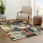 Cassettes, VHS and Video Games Rug Gallery Image 3