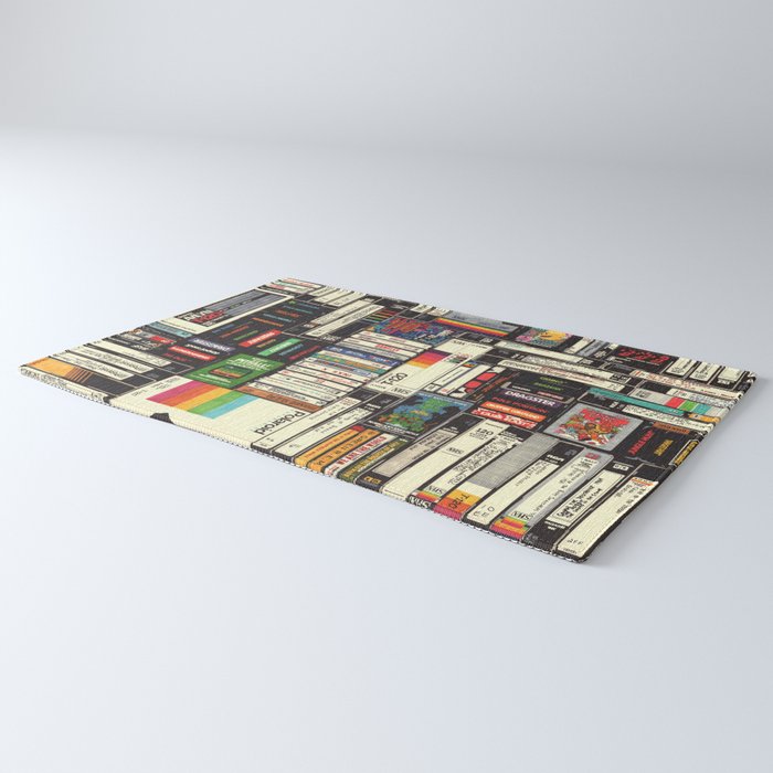 Cassettes, VHS and Video Games Rug Gallery Image 3