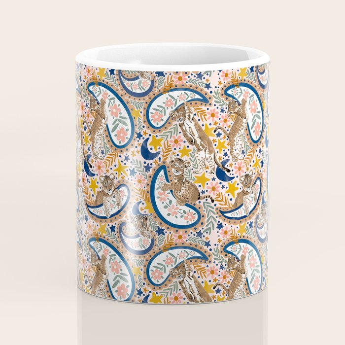  Leopard Cubs and Stars Coffee Mug Gallery Image 4
