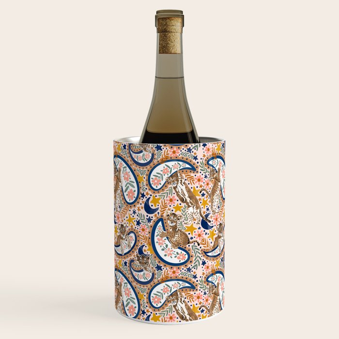  Leopard Cubs and Stars Wine Chiller Gallery Image 1
