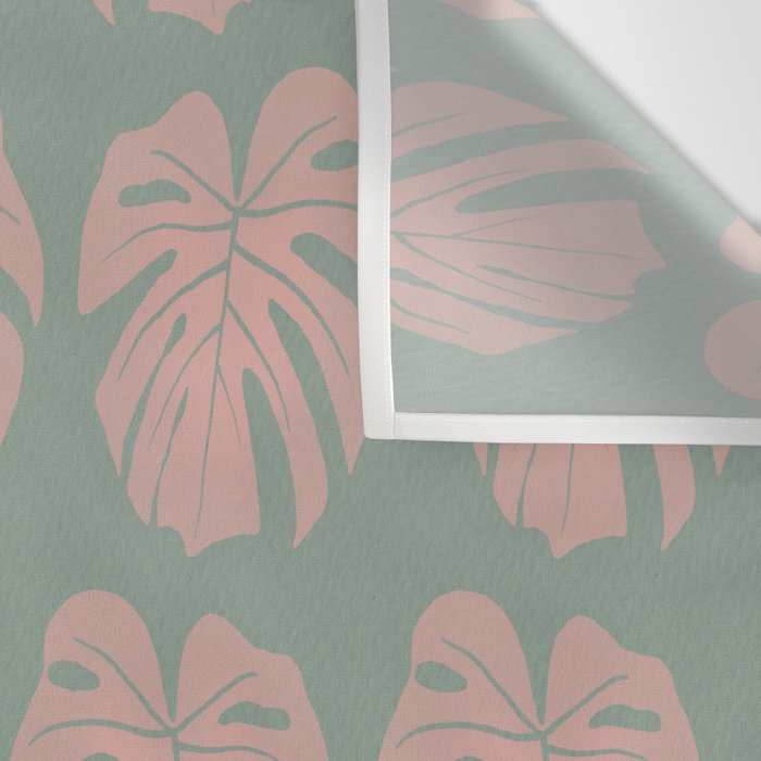 Monstera Jungle_01 Wall Tapestry Gallery Image 3