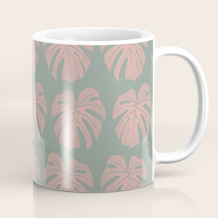 Monstera Jungle_01 Coffee Mug Gallery Image 1