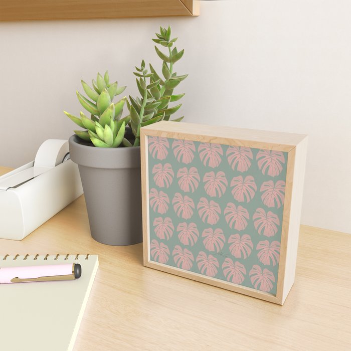 Monstera Jungle_01 Mini Art Print Gallery Image 2