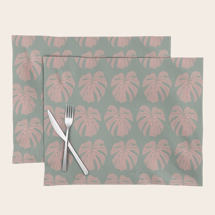 Monstera Jungle_01 Placemat Gallery Image 1