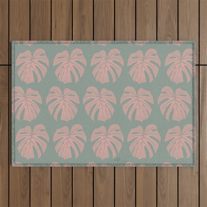Monstera Jungle_01 Outdoor Rug Gallery Image 1