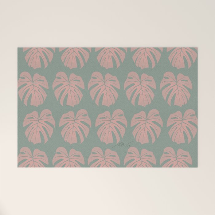 Monstera Jungle_01 Welcome Mat Gallery Image 1