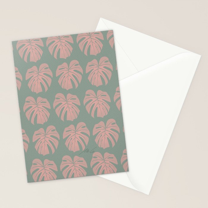 Monstera Jungle_01 Stationery Card Gallery Image 2