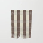Stripes of Brown and Cream Wall Hanging Gallery Image 1