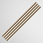 Stripes of Brown and Cream Table Runner Gallery Image 3