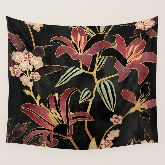 Lily Wall Tapestry Gallery Image 4
