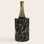 Black and White Woman Portrait  Wine Chiller Gallery Image 3