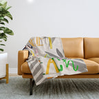 Meet Me at the Beach 2 Throw Blanket Gallery Image 1